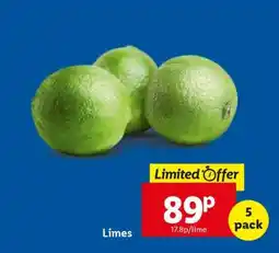 Lidl Limes offer