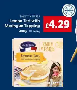Lidl Lemon Tart with Meringue Topping offer