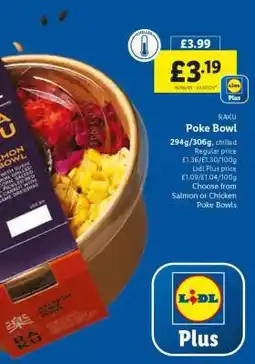 Lidl Poke Bowl offer