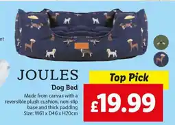 Lidl JOULES Dog Bed offer