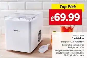 Lidl SILVERCREST Ice Maker offer