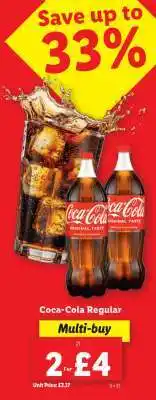 Lidl Coca-Cola Regular offer
