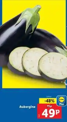 Lidl Aubergine offer