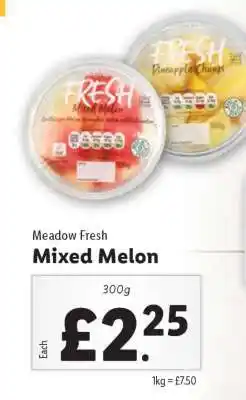 Lidl Meadow Fresh Mixed Melon offer