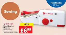 Lidl Hand Sewing Machine offer