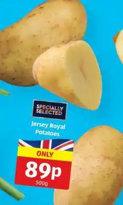 Aldi Jersey Royal Potatoes offer