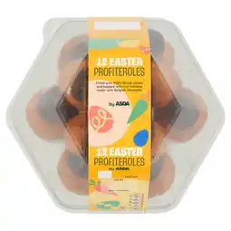 Asda The BAKERY at ASDA 12 Creamy & Chocolatey Profiteroles offer