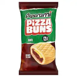 Asda Peperami BBQ Pizza Buns 4 x 40g (160g) offer