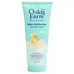Asda Childs Farm Baby Moisturiser 200ml offer