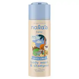 Asda Nala's Baby Vanilla Cloud Body Wash & Shampoo with Oats, Camomile & Hibiscus 200ml offer
