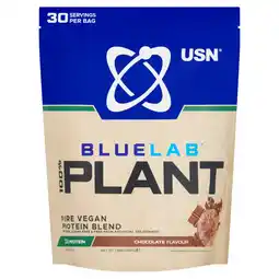 Asda USN Blue Lab 100% Plant Chocolate Flavour 900g offer