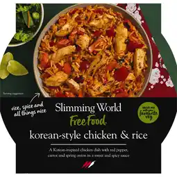 Iceland Slimming World Korean-Style Chicken & Rice 550g offer