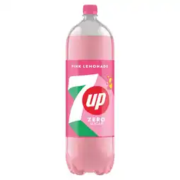 Iceland 7Up Zero Sugar Pink Lemonade Bottle 2L offer
