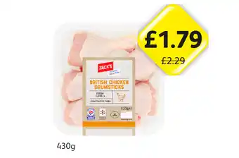 Londis Jack's Chicken Drumsticks offer