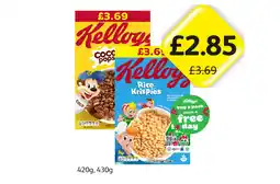 Londis Kellogg's Coco Pops, Rice Krispies offer