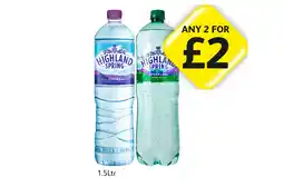 Londis Highland Spring, Sparkling offer