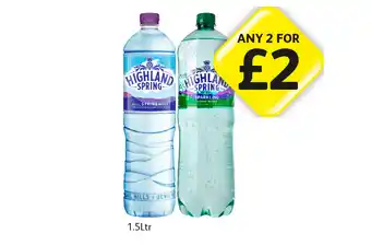 Londis Highland Spring, Sparkling offer