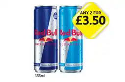 Londis Red Bull, Sugarfree offer