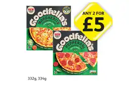 Londis Goodfella's Pizza Margherita, Pepperoni offer