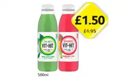 Londis Lean & Green Vit Hit Apple & Elderflower, Dragonfruit & Yuzu offer