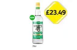 Londis Wrays Rum offer