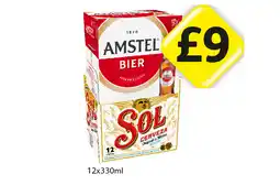 Londis Amstel, Sol Cerveza offer