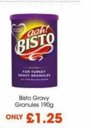 Centra Bisto Gravy Granules offer