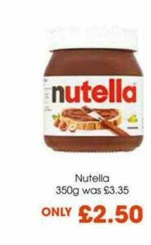 Centra Nutella 350g offer