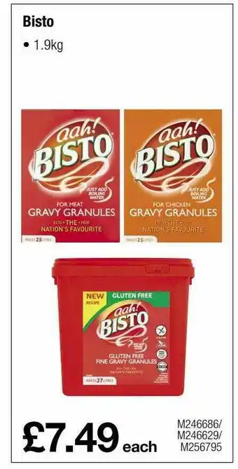 Makro Bisto offer