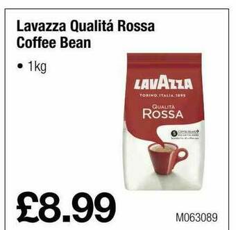 Makro Lavazza Qualitá Rossa Coffee Bean offer