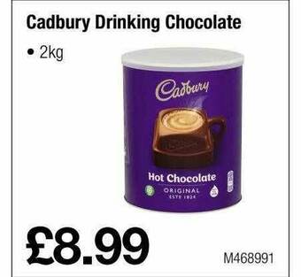 Makro Cadbury Drinking Chocolate offer