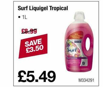 Makro Surf Liquigel Tropical offer