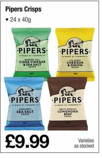 Makro Pipers Crisps offer