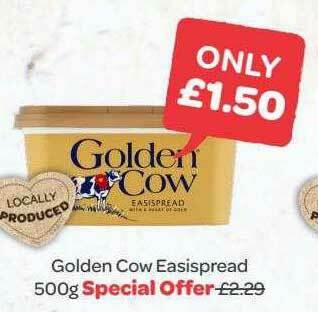 Spar Golden Cow Easispread offer