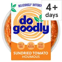 Tesco Do Goodly Sun Dried Tomato Houmous 150g offer