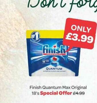 Spar Finish Quantum Max Original 18's offer