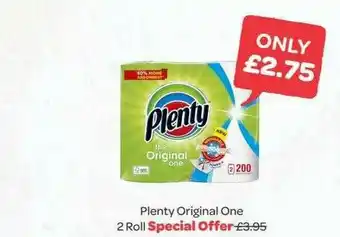 Spar Plenty Original One 2 Roll offer