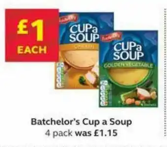 SuperValu Batchelor's Cup A Soup offer