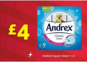 SuperValu Andrex Classic Clean offer