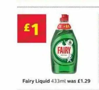 SuperValu Fairy Liquid offer
