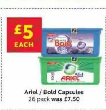 SuperValu Ariel Bold Capsules offer