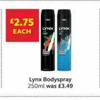 SuperValu Lynx Bodyspray offer