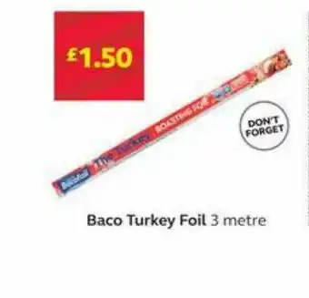 SuperValu Baco Turkey Foil offer
