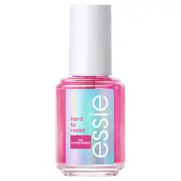 Asda Essie Nail Care Hard To Resist Nail Strengthener: Pink Tint, Glow & Shine 13.5ml offer
