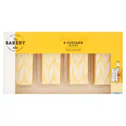 Asda The BAKERY at ASDA 4 Custard Slices offer