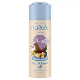 Asda Nala's Baby Vanilla Cloud Nighttime Oil with Coconut Oil, Apricot & Lavender 200ml offer