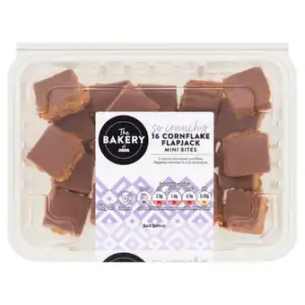 Asda The BAKERY at ASDA 16 Cornflake Flapjack Mini Bites 192g offer