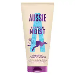 Asda Aussie Miracle Moist Shampoo 180ml. Moisture-Quenching Formula to Revive Dry Hair offer