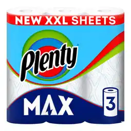 Asda Plenty Max Kitchen Roll 3 Rolls offer