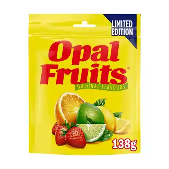Iceland Opal Fruits Original Retro Sweets 138g offer